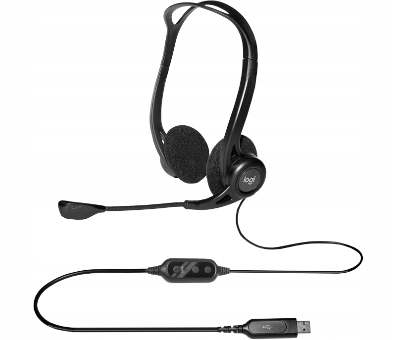 Slúchadlá cez uši Logitech PC960
